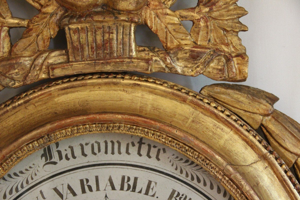 Baromètre époque Louis XVI -photo-1