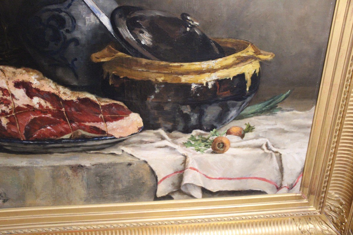  Grande Nature Morte Au Morceau De Viande-photo-3