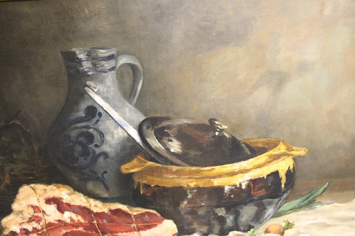  Grande Nature Morte Au Morceau De Viande-photo-4