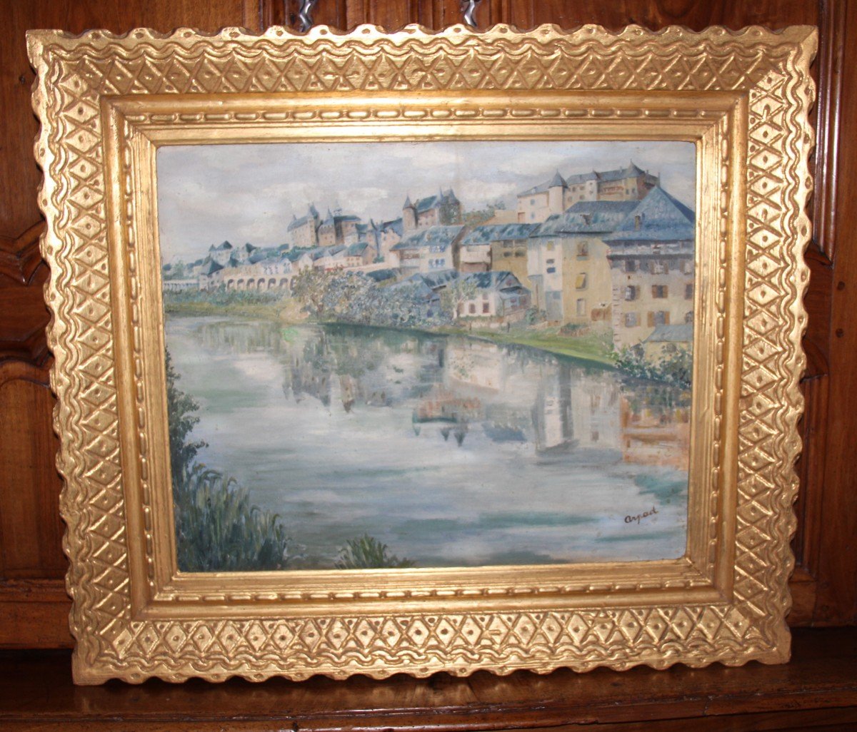 Peinture Sur Toile Dans Cadre (bouche)