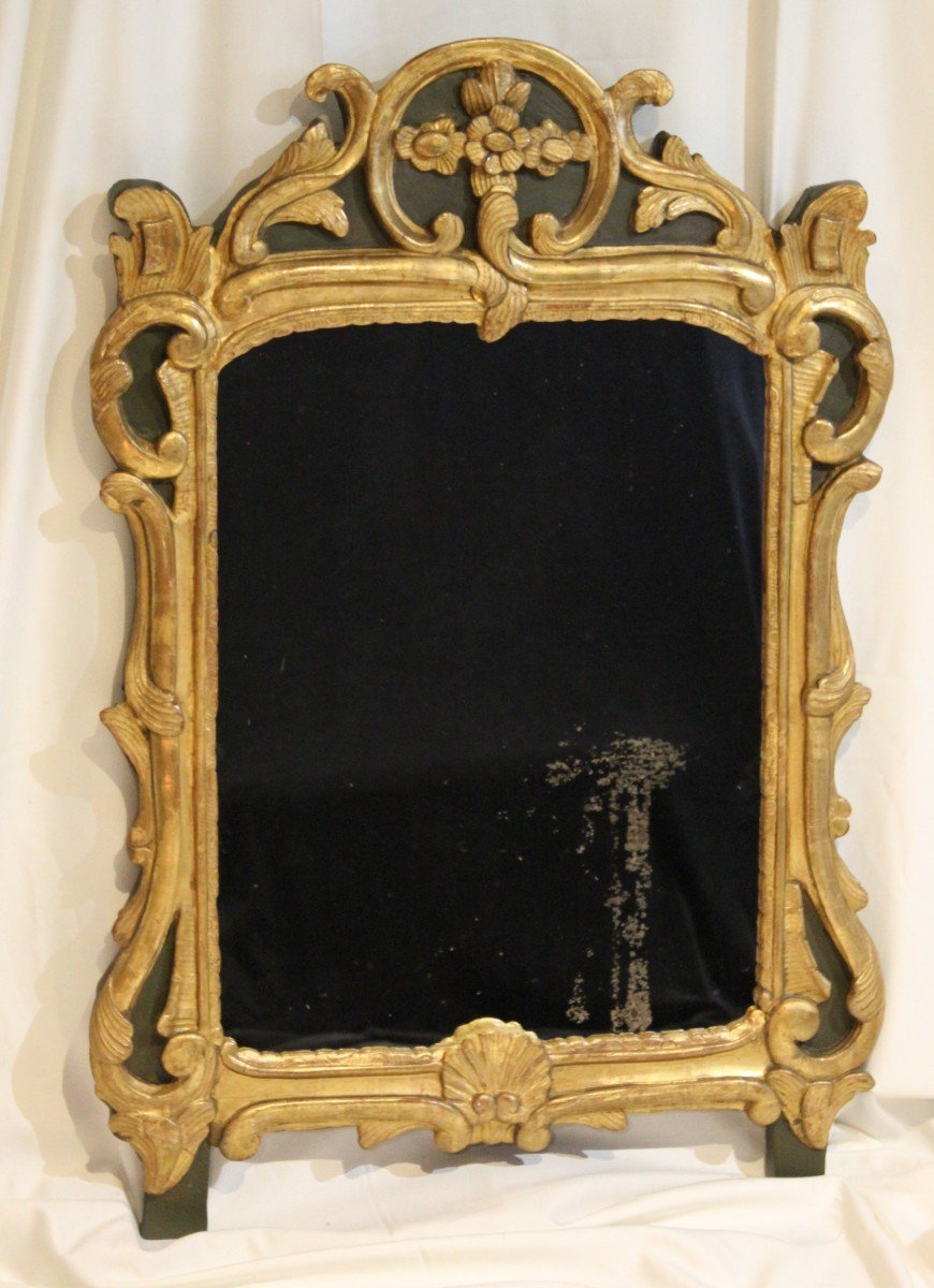 Miroir Louis XV  Fin 18 ème 