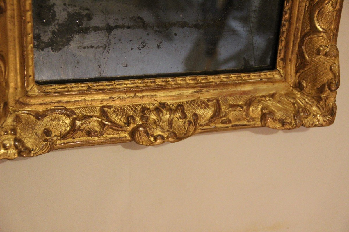 Pedimented Mirror Regency Period-photo-2