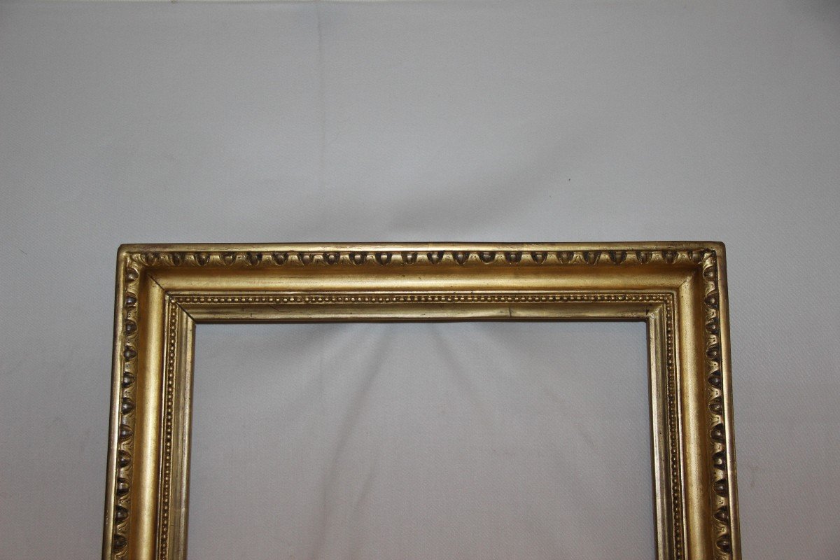 Late 19th Frame With Oves Decor-photo-4