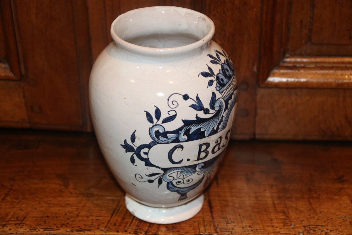 Pharmacy Jar, Late 18th Century -photo-3