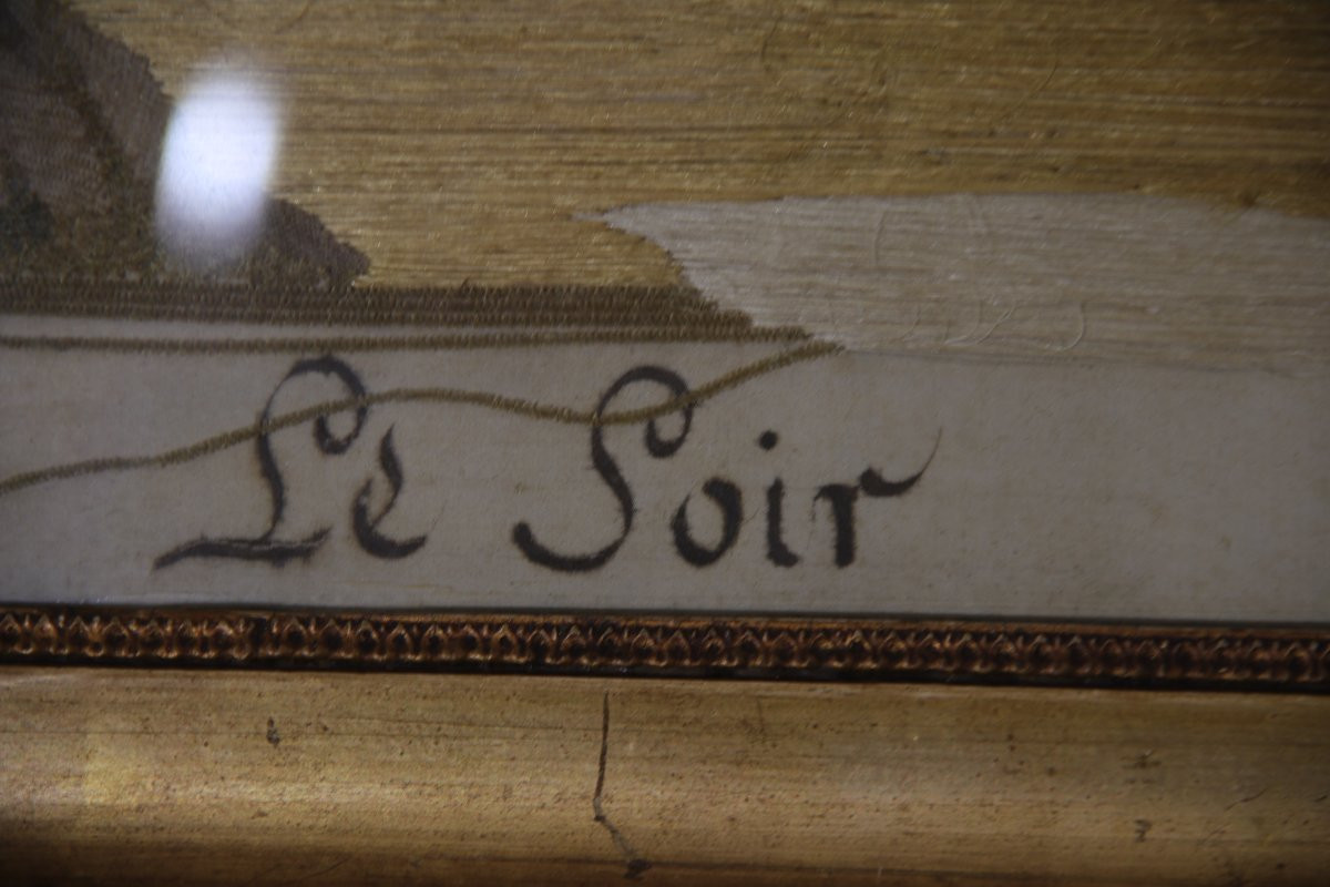 19th Century Needle Painting -photo-4