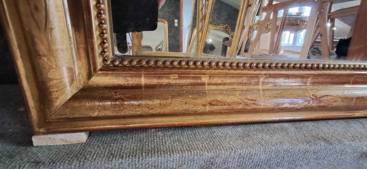 Louis Philippe Period Mirror 125 X 98-photo-3