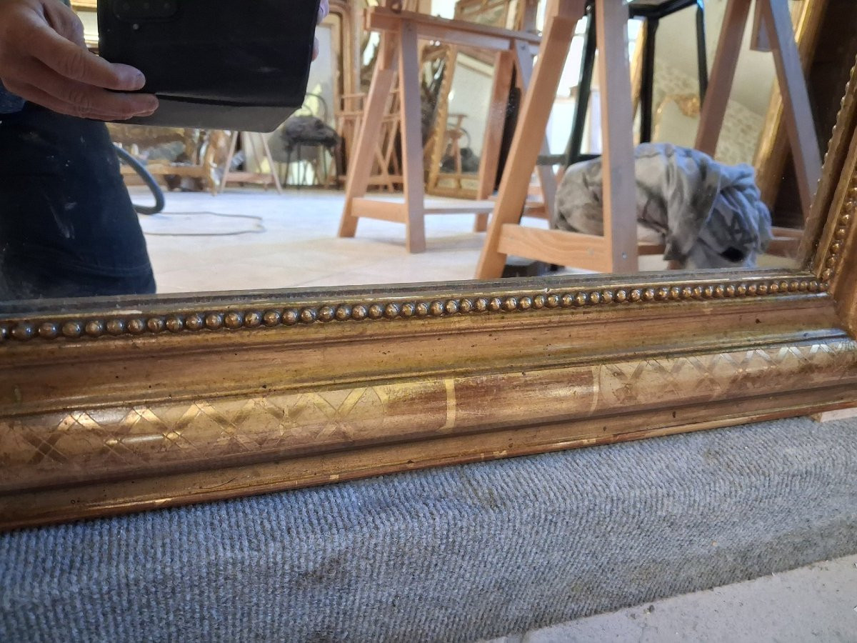 Louis Philippe Period Mirror 83 X 59-photo-7