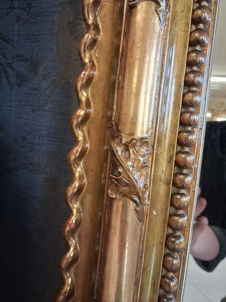 Louis Philippe Period Mirror 145 X 105-photo-4