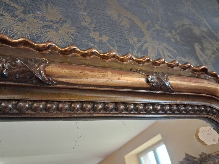 Louis Philippe Period Mirror 145 X 105-photo-1