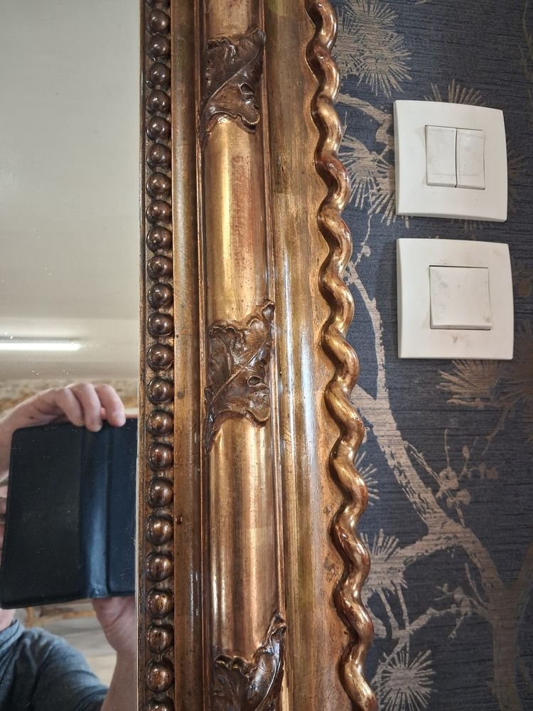 Louis Philippe Period Mirror 145 X 105-photo-2