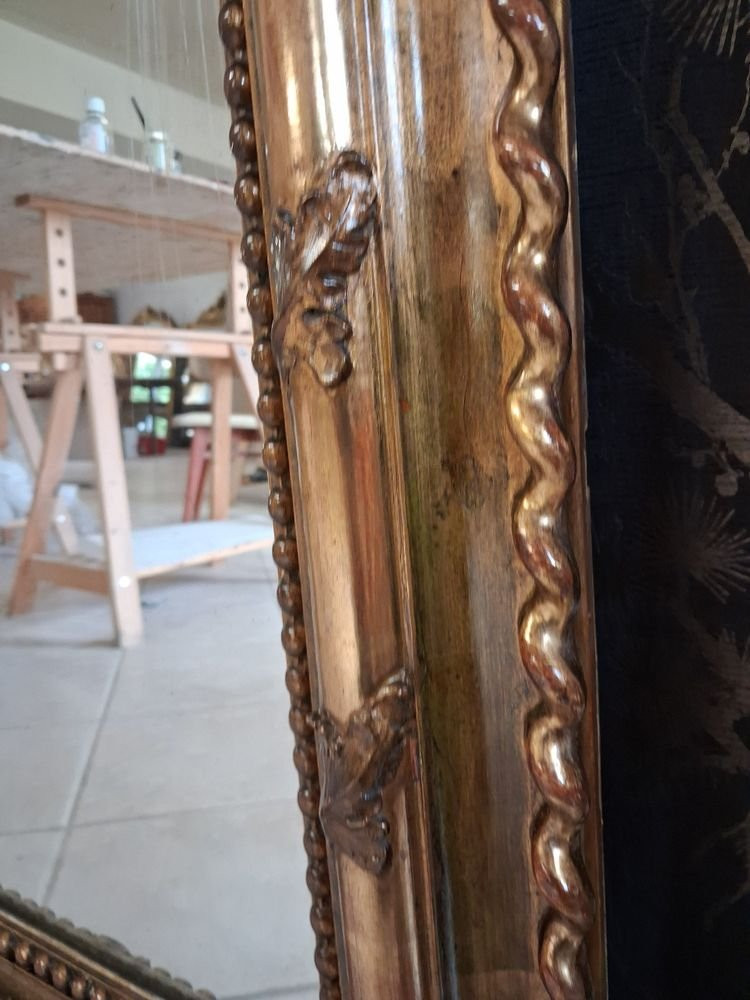 Louis Philippe Period Mirror 145 X 105-photo-4