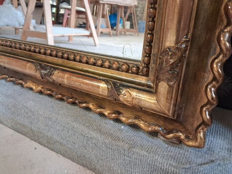 Louis Philippe Period Mirror 145 X 105-photo-5