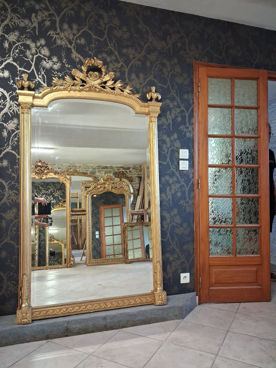 Napoleon III Mirror 186x108-photo-2