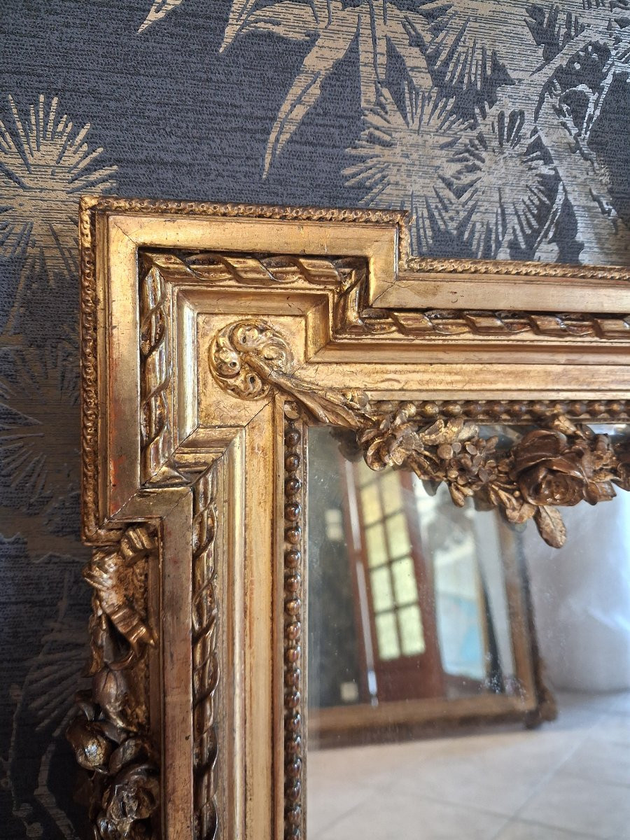 Miroir Napoléon III 74 x 60-photo-4