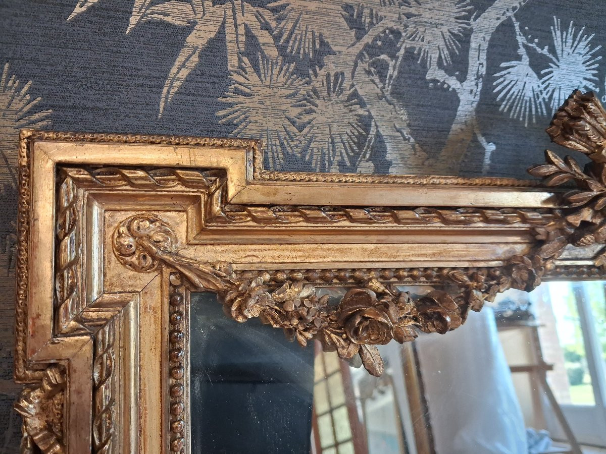 Miroir Napoléon III 74 x 60-photo-1