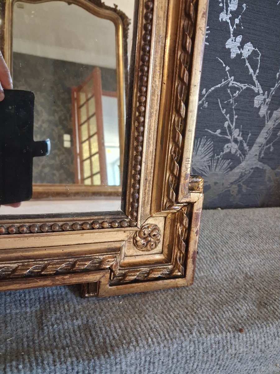 Miroir Napoléon III 74 x 60-photo-7
