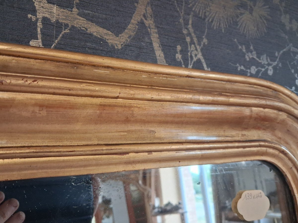 Louis Philippe Period Mirror 139 X 112-photo-5