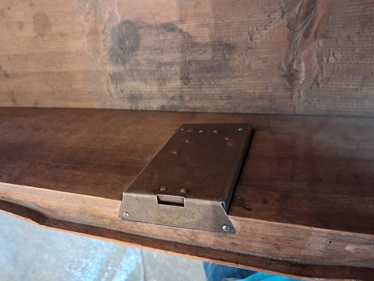 18th Century Chest Of Drawers In Solid Blond Walnut -photo-6