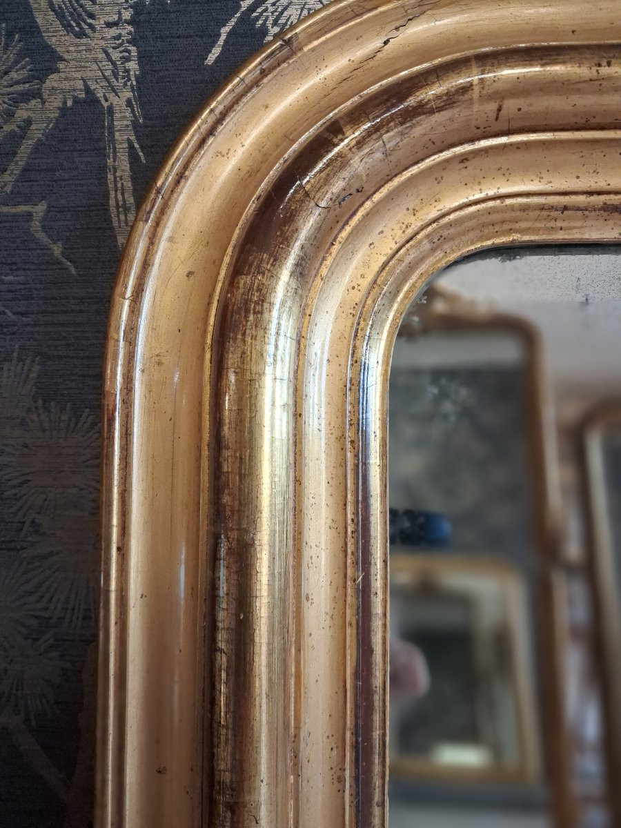Louis Philippe Period Mirror 116 X 82-photo-1