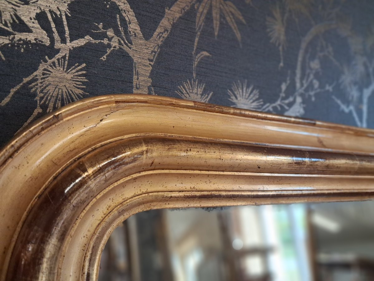 Louis Philippe Period Mirror 116 X 82-photo-2