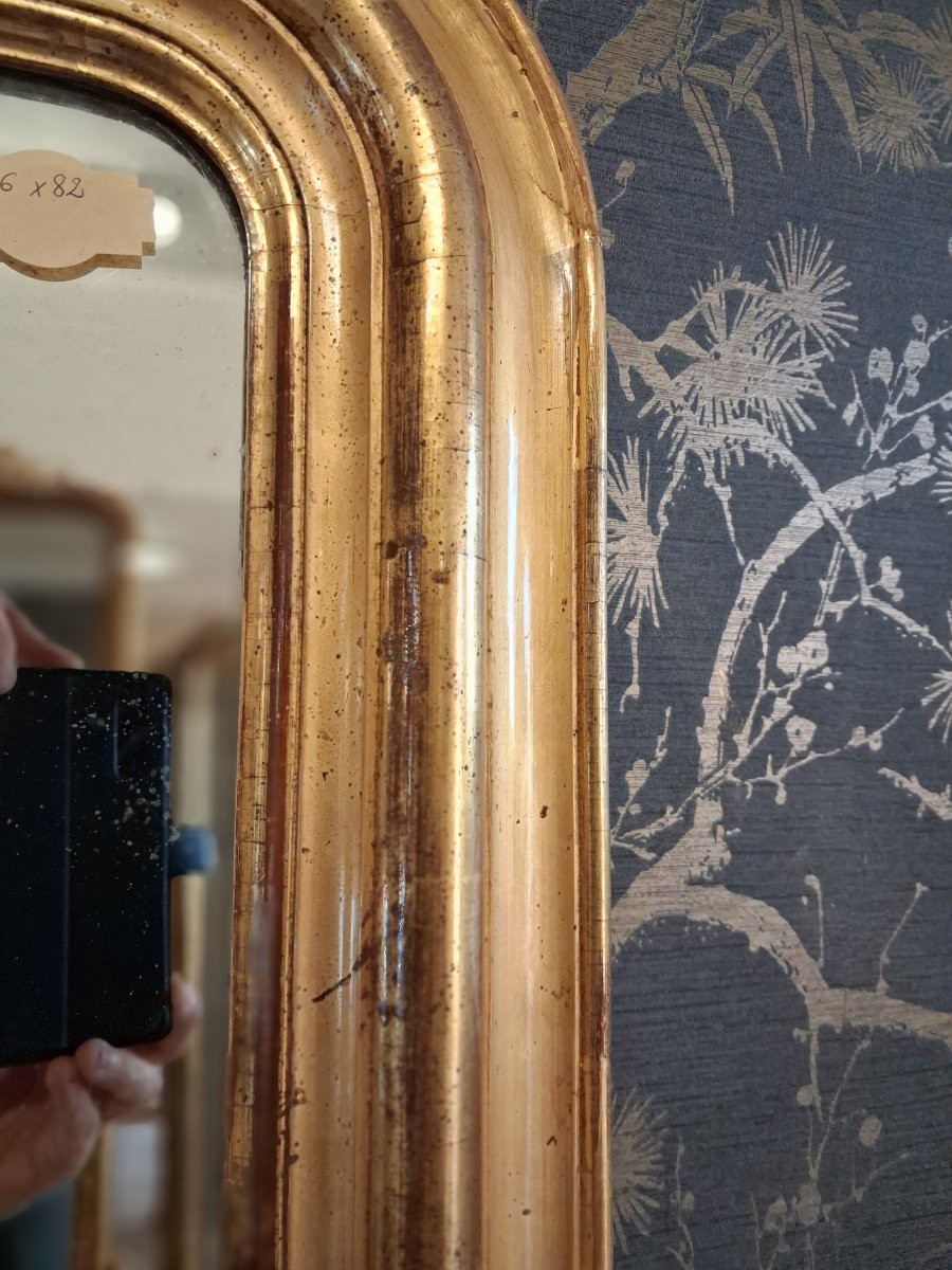 Louis Philippe Period Mirror 116 X 82-photo-4