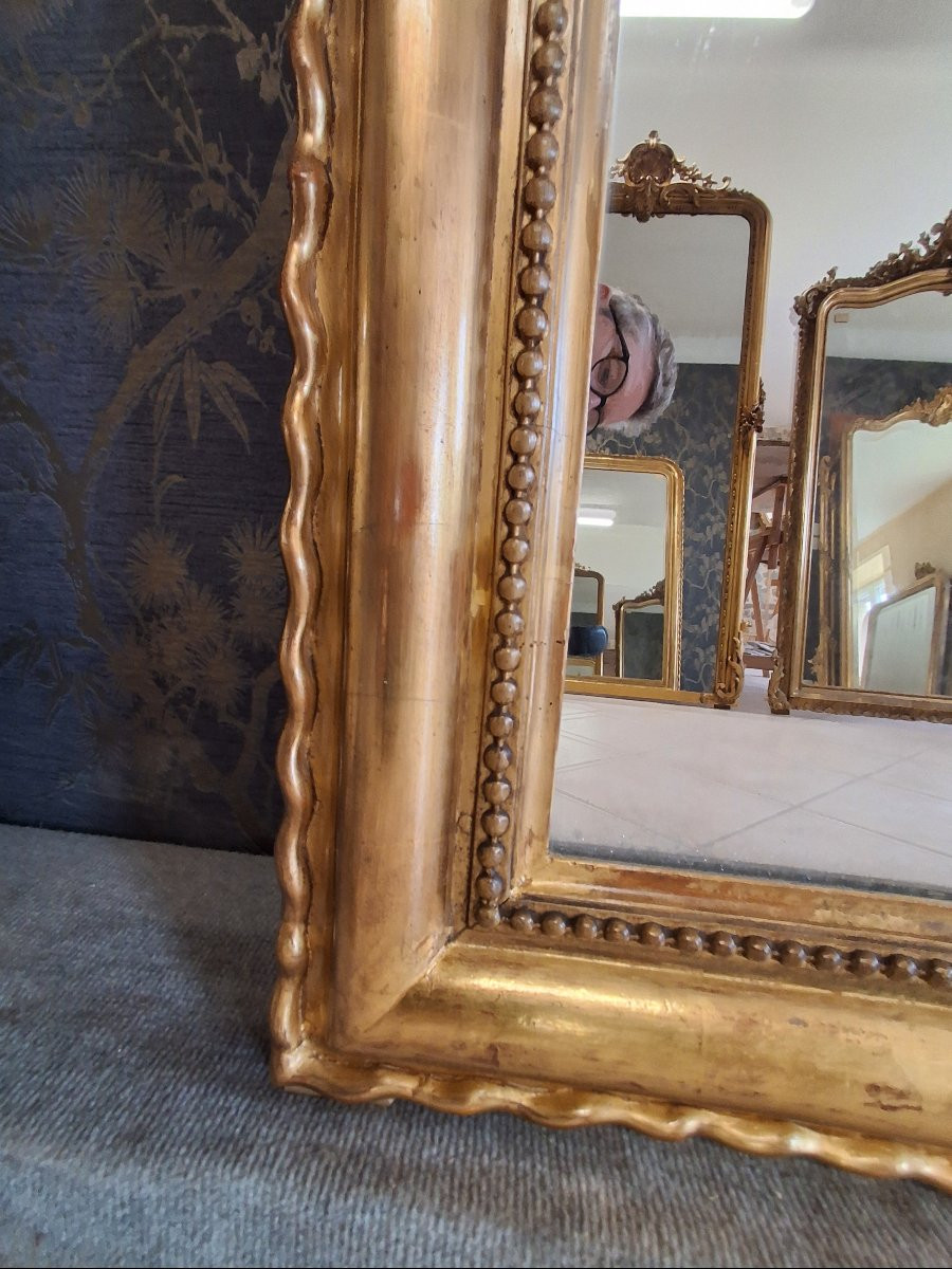 Miroir époque louis Philippe 167 x 106-photo-3