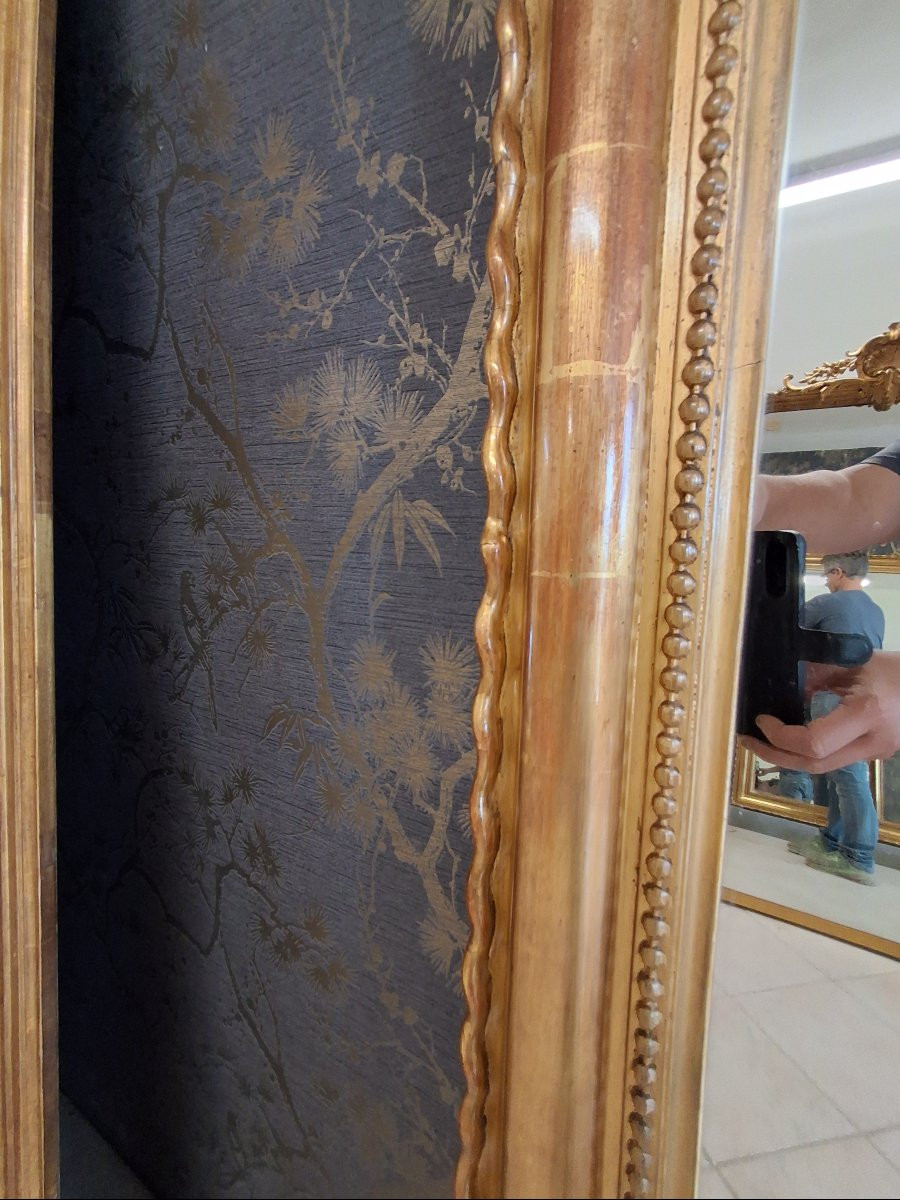 Miroir époque louis Philippe 167 x 106-photo-4