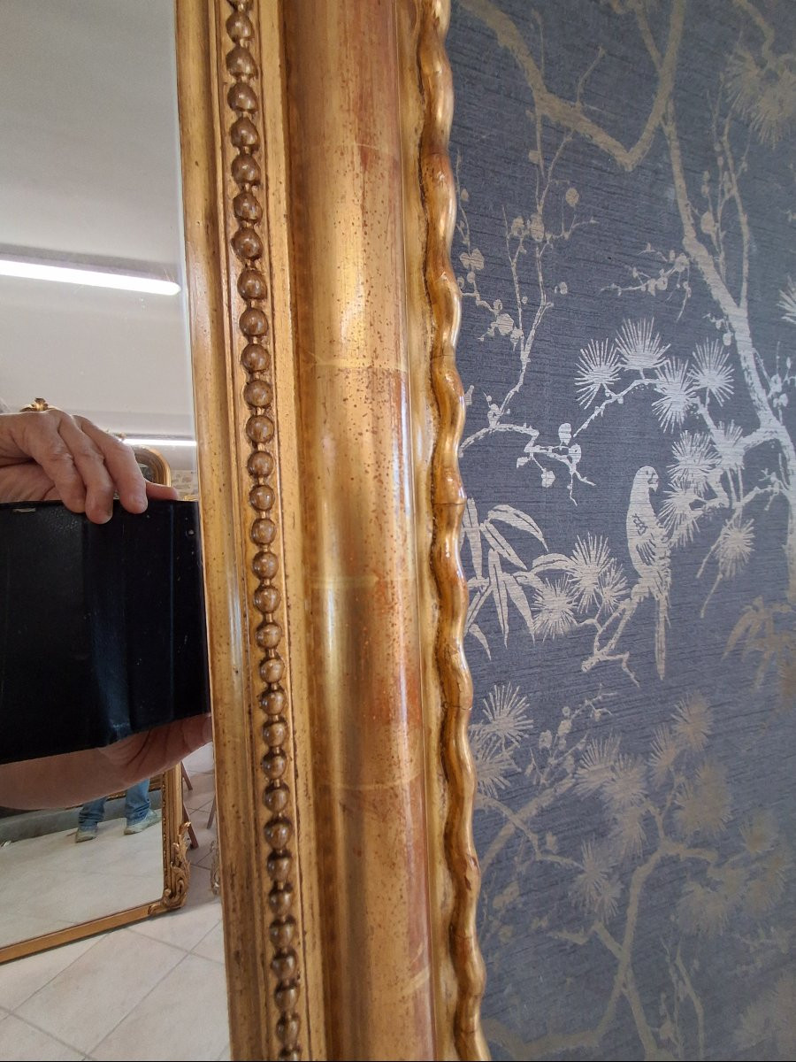 Miroir époque louis Philippe 167 x 106-photo-3