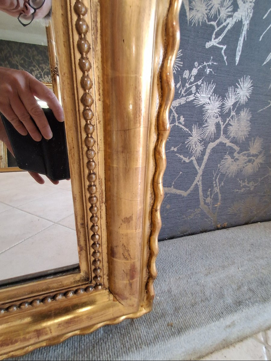 Miroir époque louis Philippe 167 x 106-photo-6