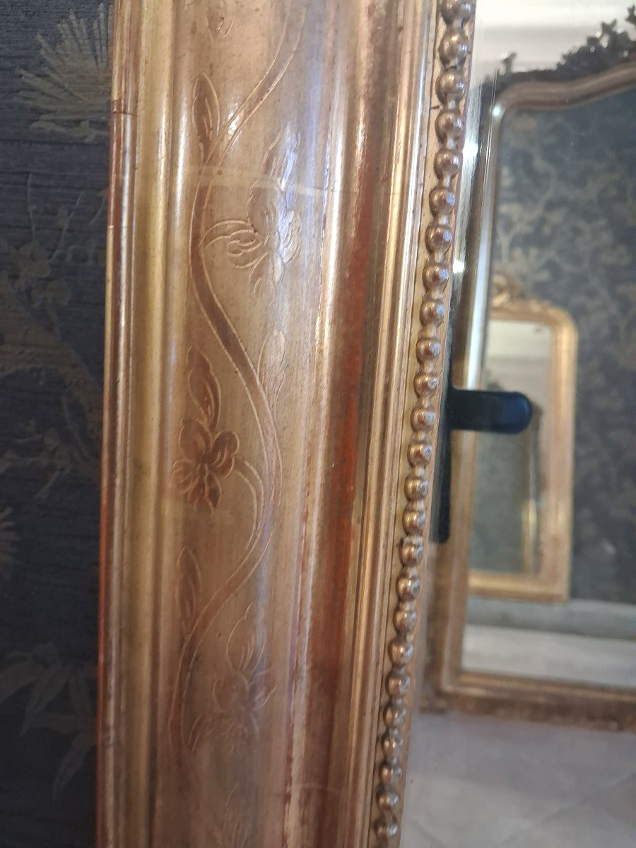 Louis Philippe Period Mirror 138 X 83-photo-4