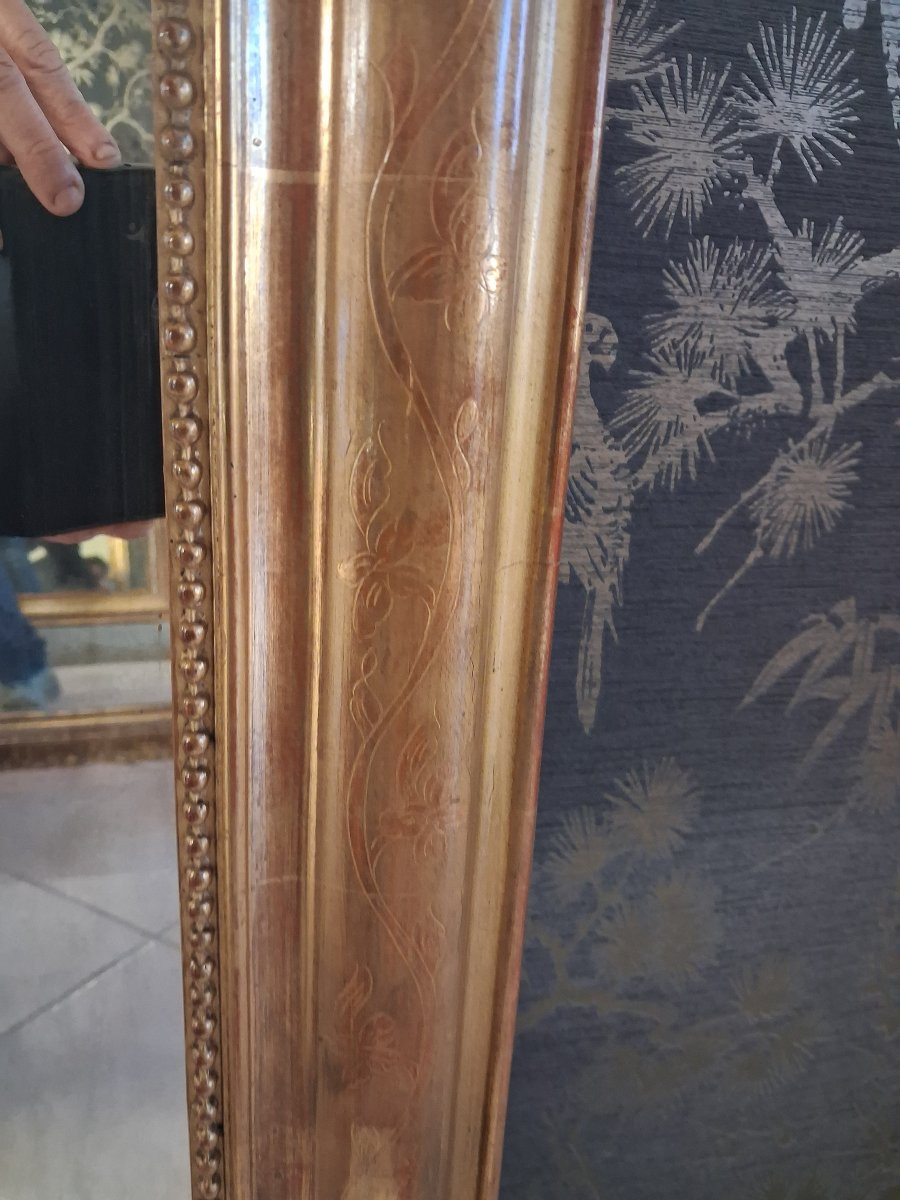 Louis Philippe Period Mirror 138 X 83-photo-5