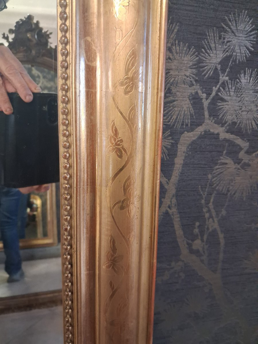 Louis Philippe Period Mirror 138 X 83-photo-7