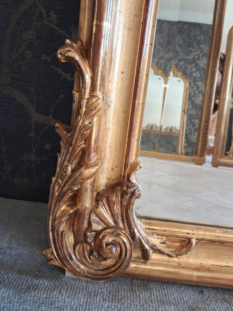 Napoleon III Period Mirror 180 X 114-photo-3