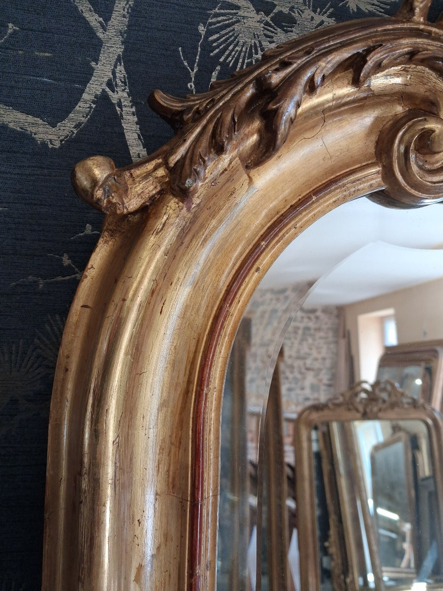 Napoleon III Period Mirror 180 X 114-photo-2