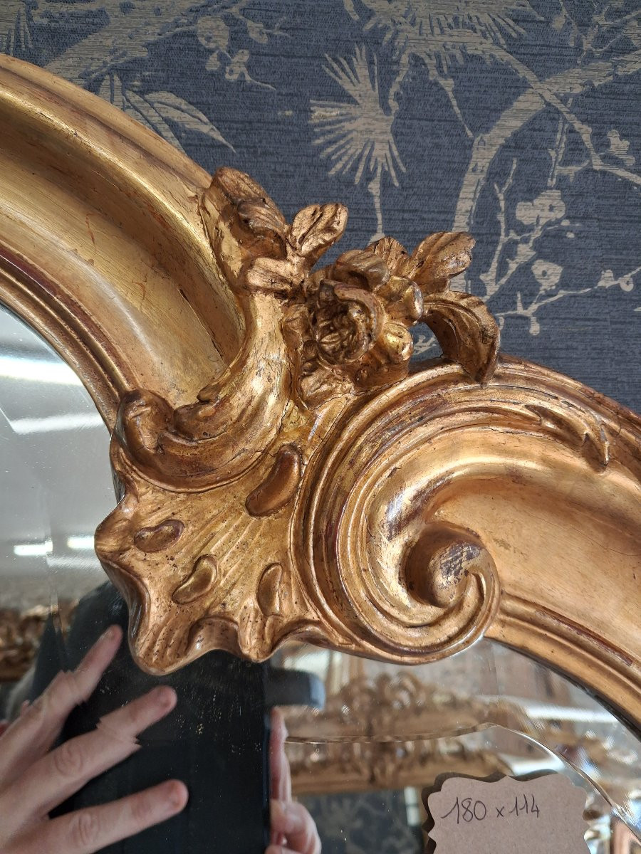 Napoleon III Period Mirror 180 X 114-photo-6