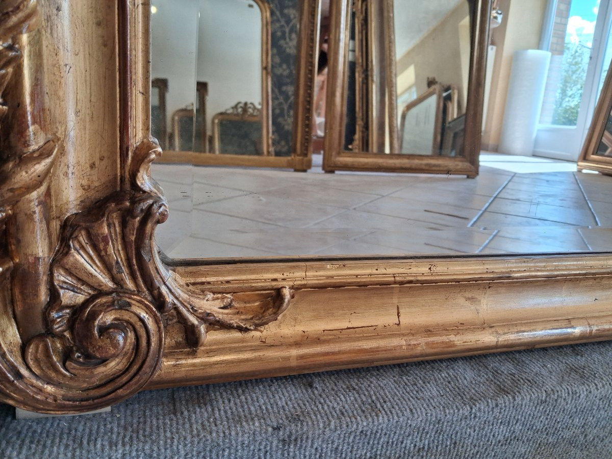 Napoleon III Period Mirror 180 X 114-photo-7
