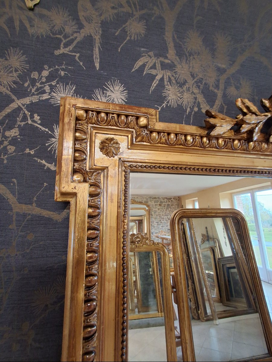 Miroir Napoléon III 172 x 107/113-photo-4