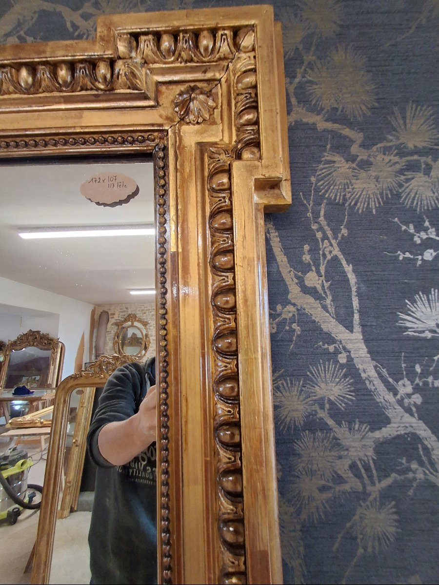 Miroir Napoléon III 172 x 107/113-photo-6