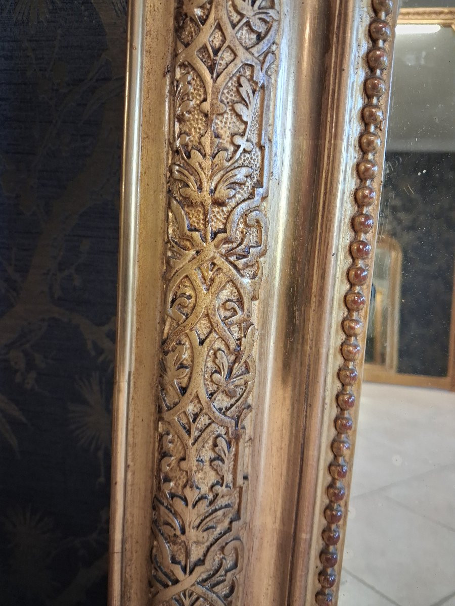 Miroir époque XIX 160 x 86-photo-3