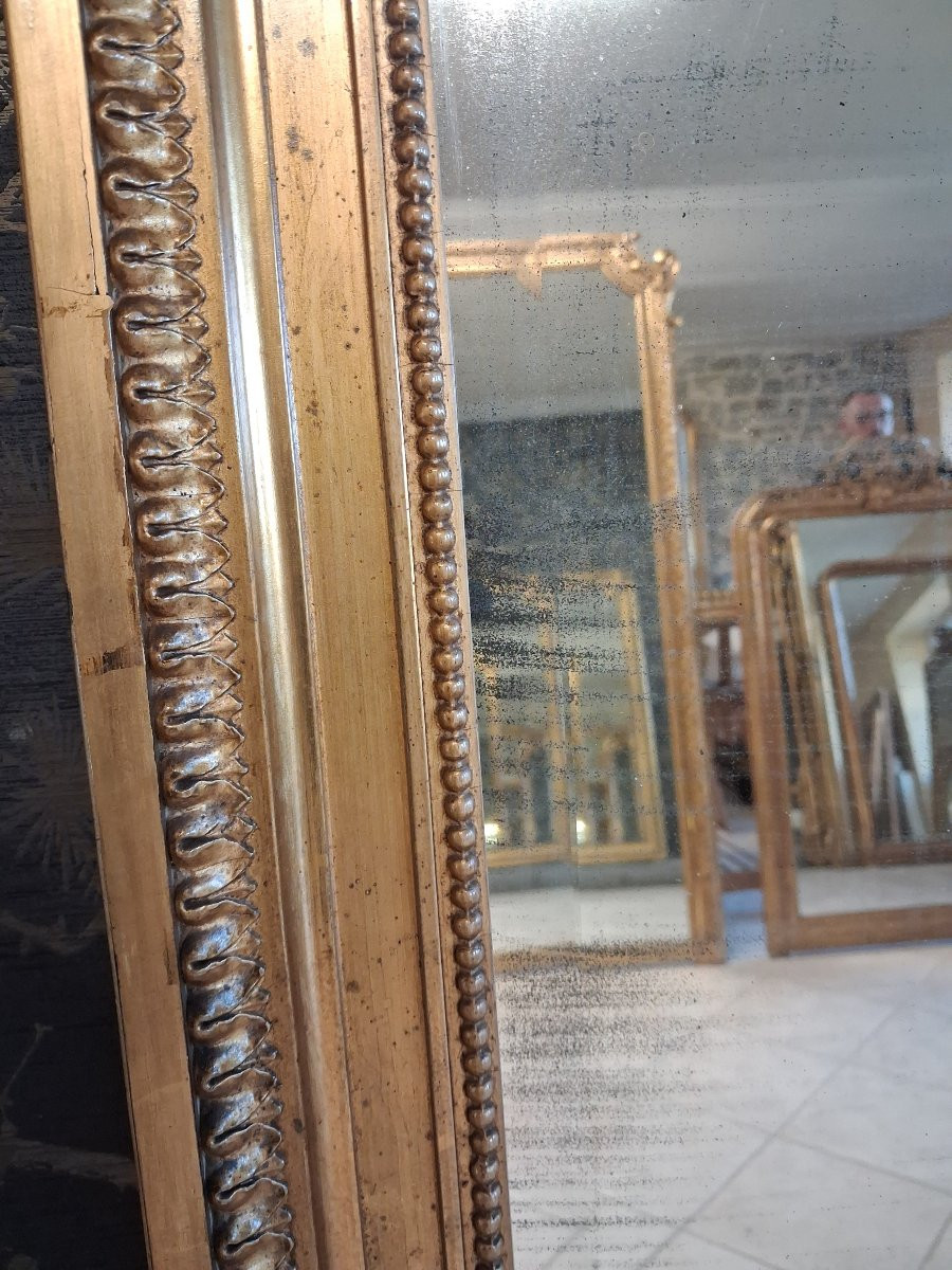 19th Century Louis XVI Style Mirror 167 X 101-photo-4