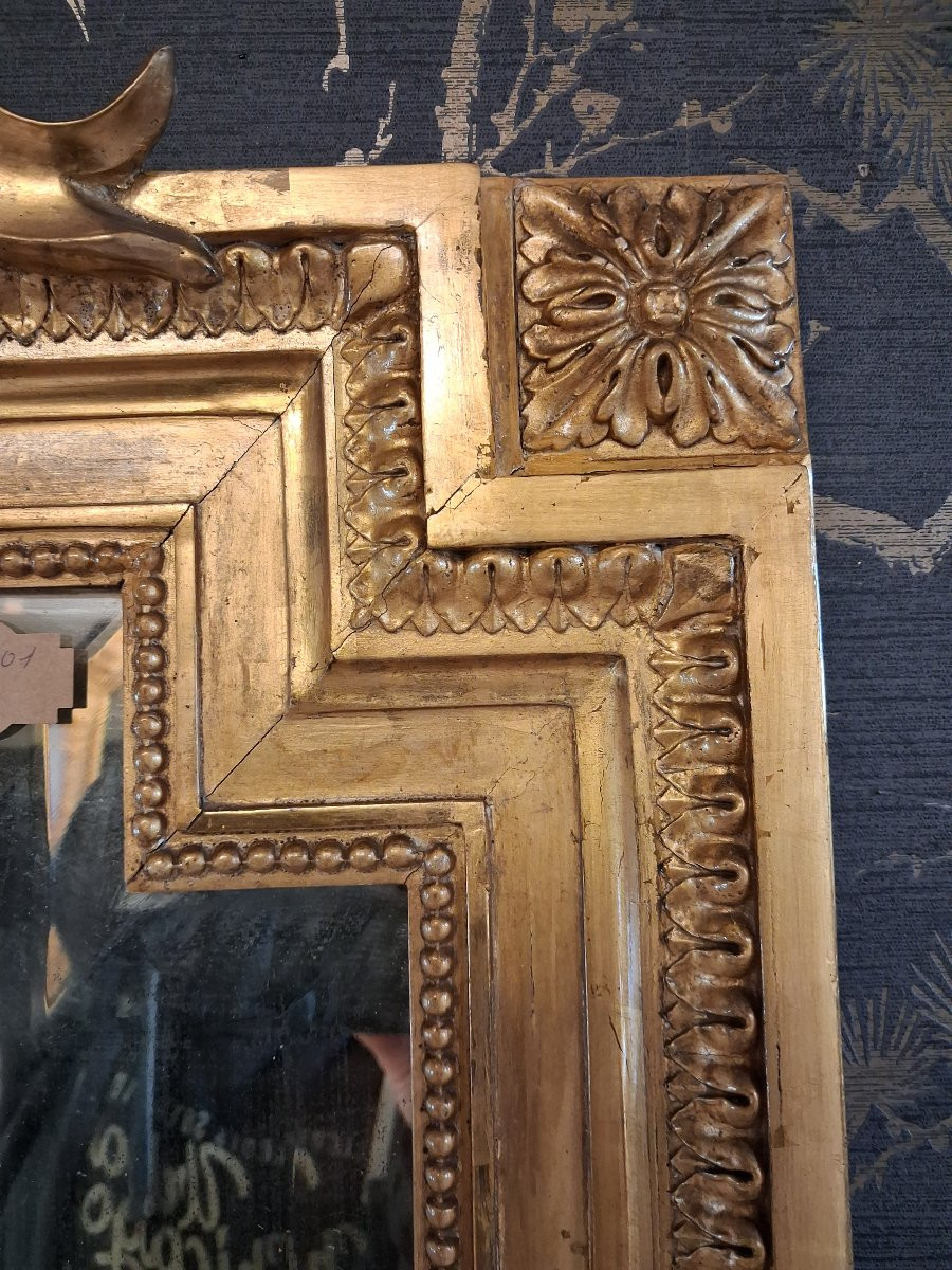19th Century Louis XVI Style Mirror 167 X 101-photo-3