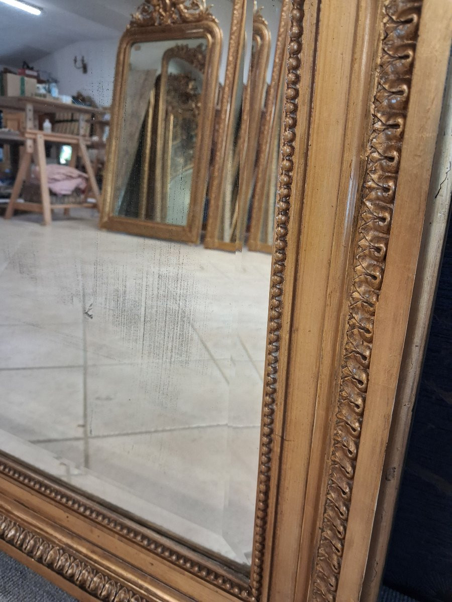 19th Century Louis XVI Style Mirror 167 X 101-photo-6