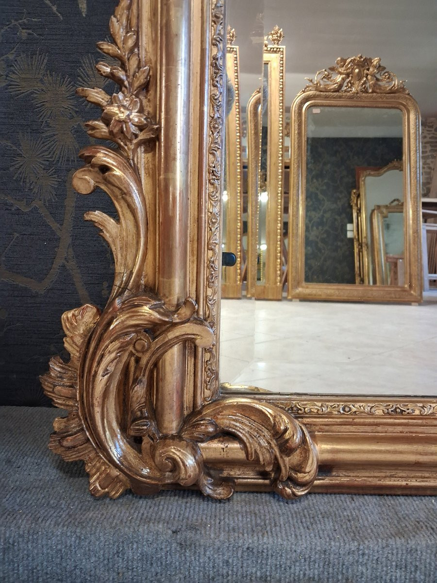 Miroir époque XIX  181 x 110-photo-2