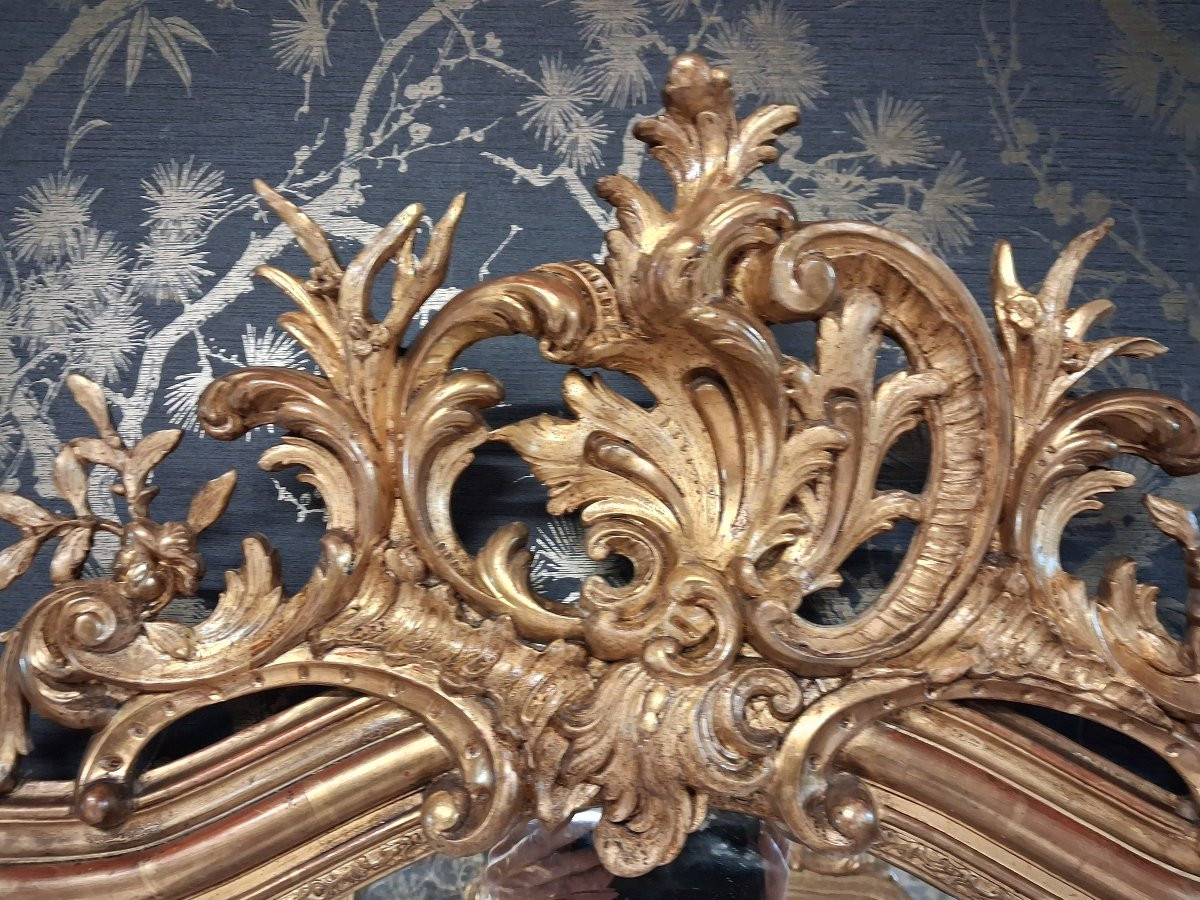 Miroir époque XIX  181 x 110-photo-4