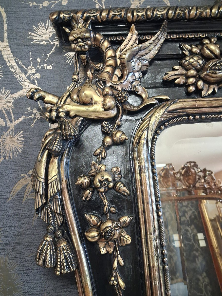 Miroir époque Napoléon III 151x 106-photo-4
