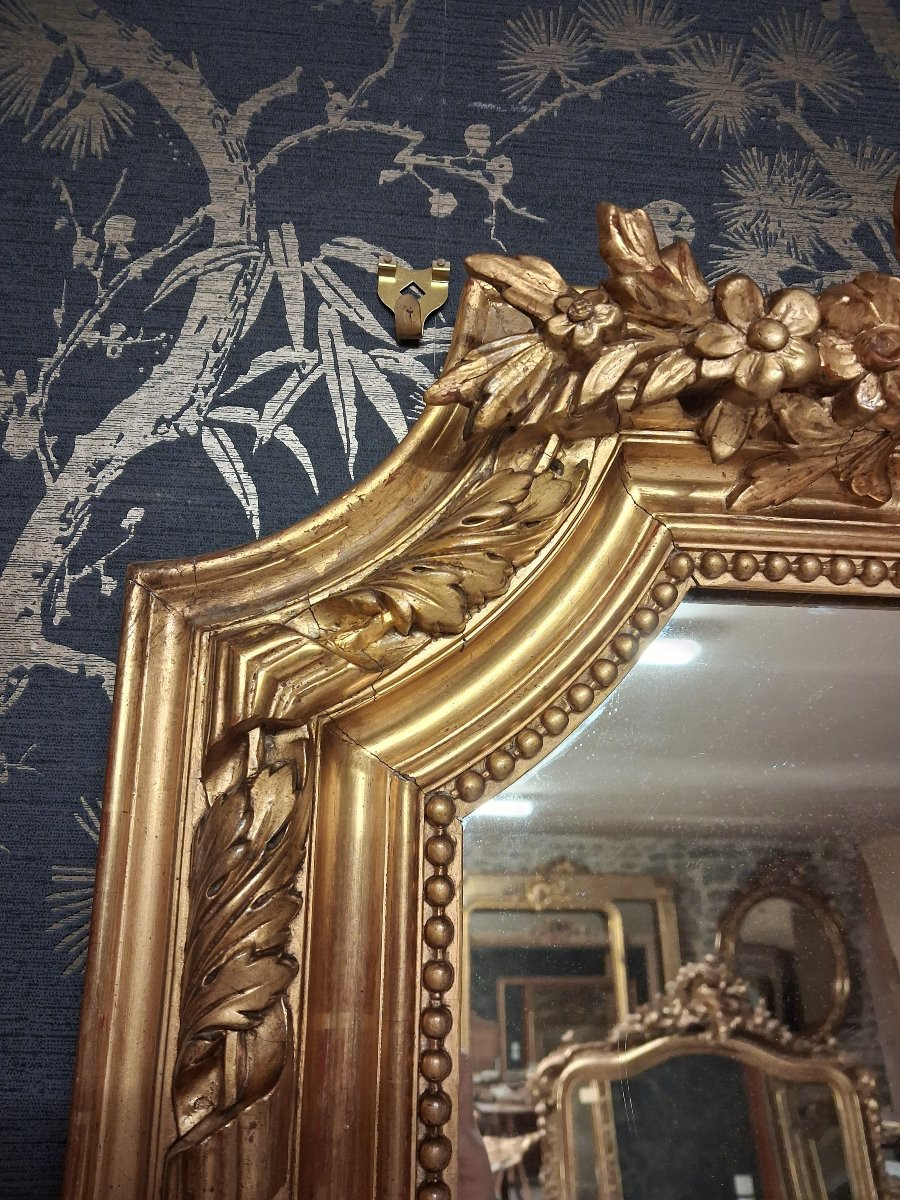 19th Century Mirror, 196 X 140 Cm-photo-1