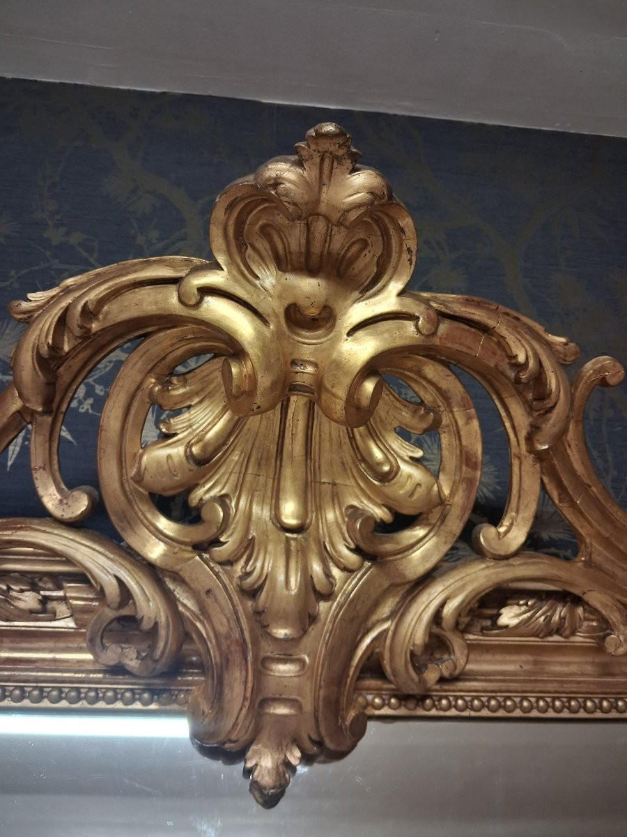 19th Century Mirror, 196 X 140 Cm-photo-6