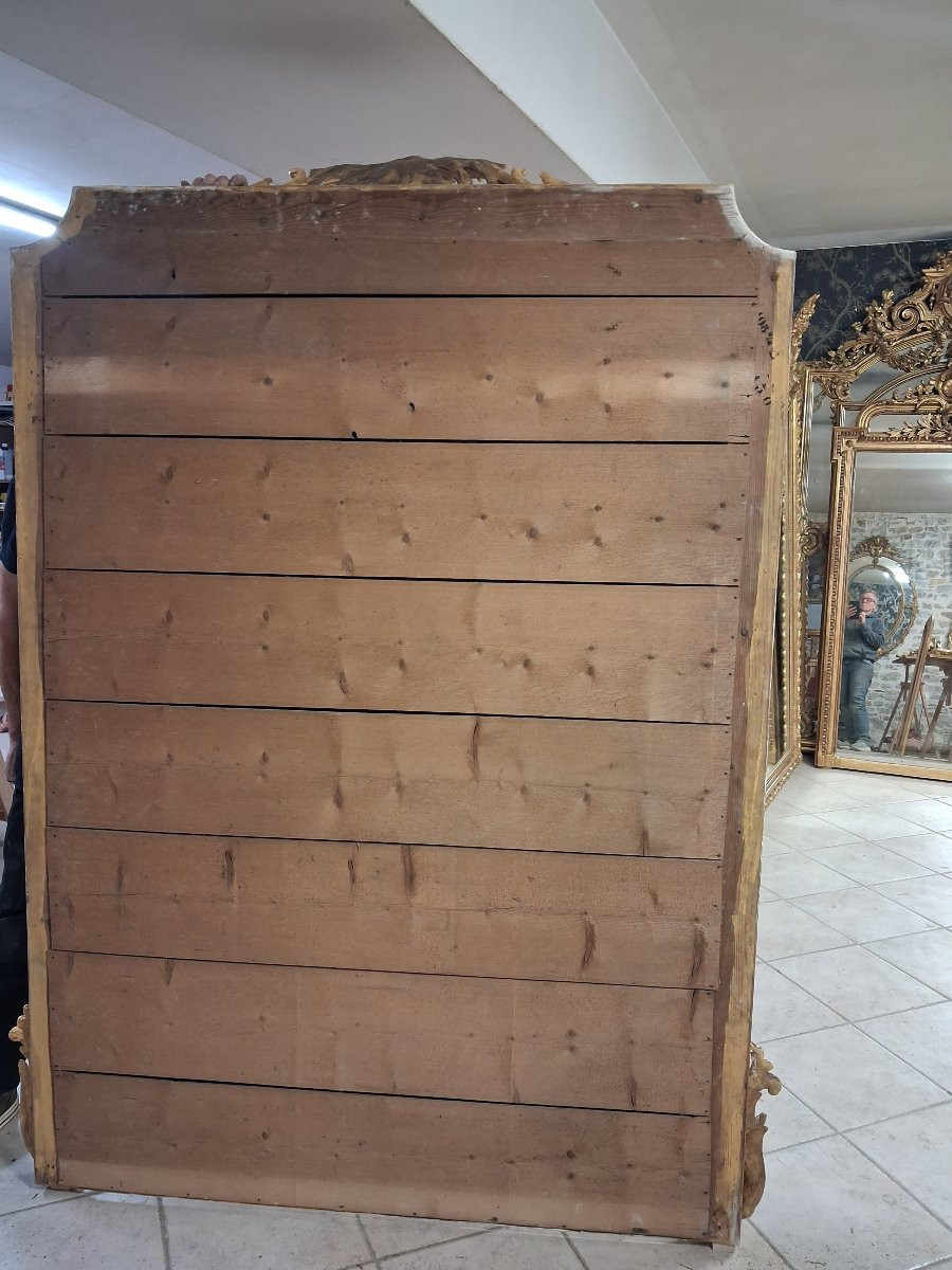 19th Century Mirror, 196 X 140 Cm-photo-8