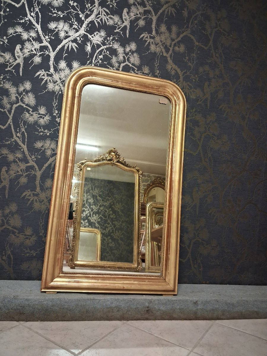Louis Philippe Period Mirror, 119 X 70 Cm-photo-2