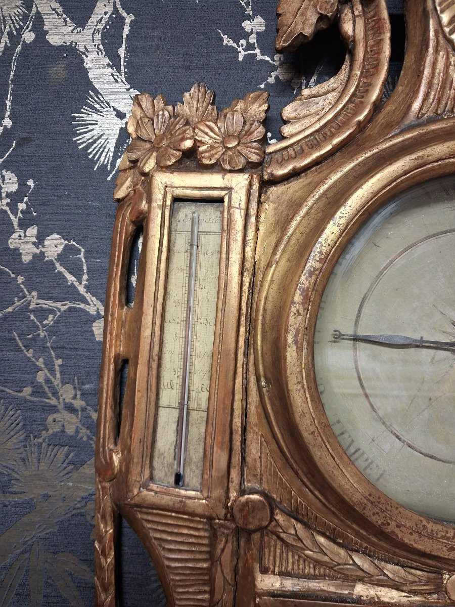 Barometer XVIII Louis XVI Period -photo-4
